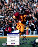 Charles White Signed/Inscribed 8x10 Photo USC 1979 Heisman PSA/DNA 185278