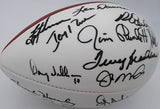 Super Bowl MVP's Autographed Football With Sigs Incl Bart Starr, Joe Montana, Te