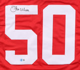 Otis Wilson Signed Louisville Cardinals Jersey (Beckett) Bears Super Bowl XX L.B