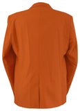 Bruce Weber Signed Mogu Men's Orange Blazer Sport Coat Jacket w/3-INSC -(SS COA)