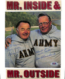 Don Blanchard/Glenn Davis Dual-Signed/Auto/Inscr 8x10 Photo Army PSA/DNA 185162