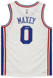 FRMD Tyrese Maxey 76ers Signed Nike 2020-2021 Association Ed. Swingman Jersey
