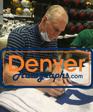 Bob Lilly Autographed/Signed Pro Style White XL Jersey HOF BAS 30623