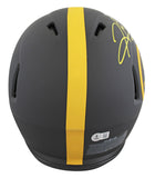 Steelers Hines Ward "SB XL MVP" Signed Eclipse F/S Speed Proline Helmet BAS Wit