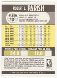 Robert Parish Signed Celtics 1990-91 Fleer Basketball Trading Card #13 -(SS COA)