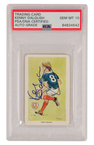 Kenny Dalglish Signed 1979 Venorlandus World of Sport Our Heroes - PSA 10 Auto