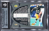 Steelers Kordell Stewart Authentic Signed 1997 SPX #47 Card BAS Slabbed 2
