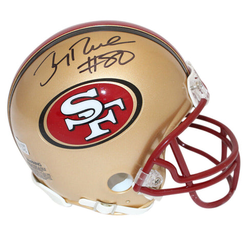 Jerry Rice Autographed San Francisco 49ers 96-08 VSR4 Mini Helmet FAN 39349