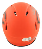 Colston Loveland Signed Chicago Bears Rave Mini Speed Helmet BAS