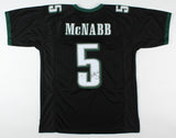 Donovan McNabb Signed Philadelphia Eagles Black Jersey (Beckett) 6xPro Bowl QB