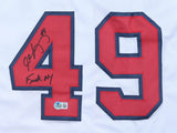 John Rocker Signed Atlanta Braves Jersey Inscribed "F**K N.Y." (Beckett QR)