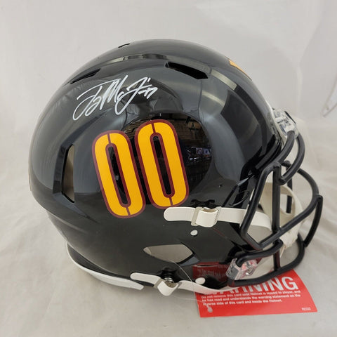 TERRY MCLAURIN SIGNED WASHINGTON COMMANDERS FS SPEED AUTHENTIC HELMET BECKETT QR