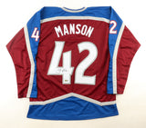 Josh Manson Signed Avalanche Jersey / Beckett / Colorado Defenseman