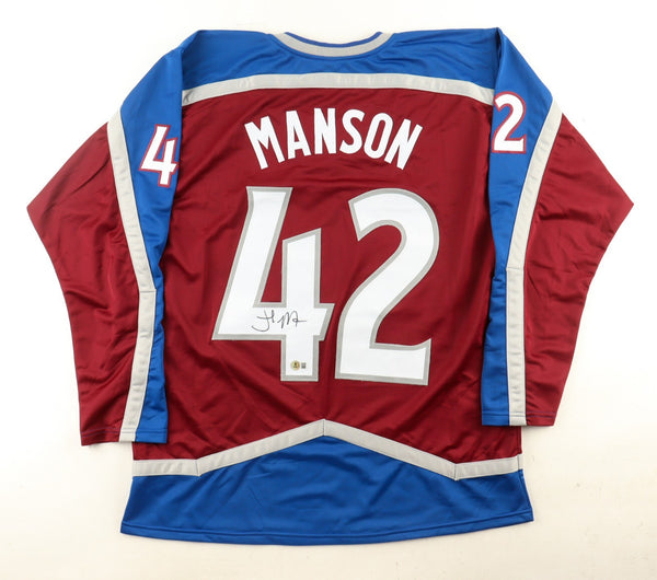 Josh Manson Signed Avalanche Jersey / Beckett / Colorado Defenseman