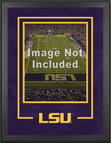 LSU Tigers Deluxe 16" x 20" Vertical Photo Frame with Team Logo