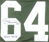 Jerry Kramer Signed Green Bay Packers Jersey Inscribed "H.O.F. 2018" (JSA)