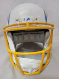 TRE HARRIS SIGNED LOS ANGELES CHARGERS SPEED REPLICA HELMET BECKETT QR