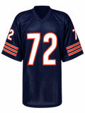William Perry (BEARS) Signed Navy Custom Football Jersey w/SB XX (SCHWARTZ COA)