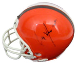 Ozzie Newsome HOF Signed/Auto Micro Mini Helmet Cleveland Browns 188192