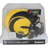 Marshall Faulk Autographed St Louis Rams Rave Mini Helmet HOF Beckett WIT 53616