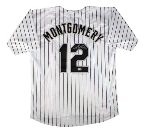 Colson Montgomery Chicago Signed White Baseball Jersey GTSM