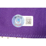 Fran Tarkenton Autographed/Signed Pro Style White Jersey Beckett 44016