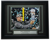 Doug Pederson Signed Framed Philadelphia Eagles 8x10 Photo SB LII JSA Holo