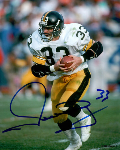 Steelers Running Back MERRILL HOGE Signed 8x10 Photo #1 AUTO