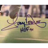 Tony Dorsett Autographed Dallas Cowboys 16x20 HOF Photo Beckett Witness 49331