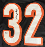 Rudi Johnson Signed Cincinnati Bengals Jersey (SI Holo) 2004 Pro Bowl Running Bk