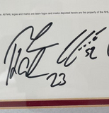 Patrick Roy Colorado Avalanche Autographed Looney Tunes 29"x26.5" Photo JSA COA