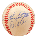 New York Yankees (9) Signed American League Baseball Mickey Mantle & More BAS