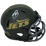 Minkah Fitzpatrick Autographed New York Jets 2025 STS Speed Mini Helmet JSA