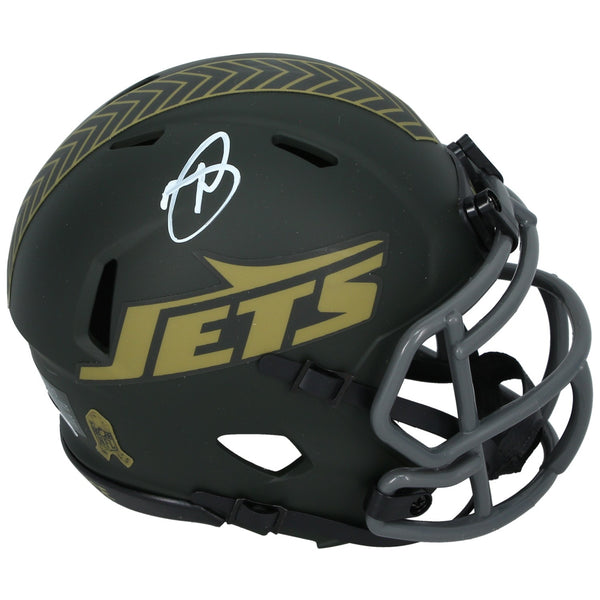 Minkah Fitzpatrick Autographed New York Jets 2025 STS Speed Mini Helmet JSA