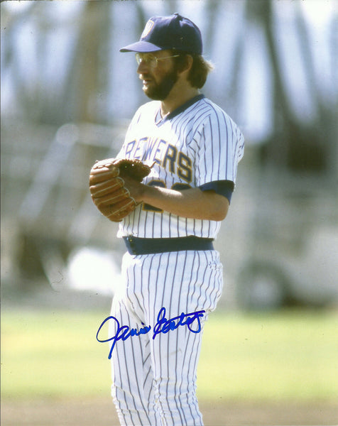Brewers JAMIE EASTERLY Signed 8x10 Photo #2 AUTO 1982 World Series