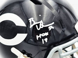 BRIAN URLACHER AUTOGRAPHED BEARS BLUE FULL SIZE HELMET HOF 18 BECKETT 230260