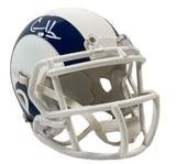COOPER KUPP Autographed Los Angeles Rams White Matte Speed Mini Helmet FANATICS