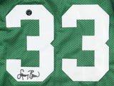 Larry Bird Signed Boston Celtics Jersey (Playball Ink Holo) 12xAll Star Forward