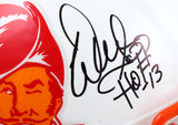 Warren Sapp Signed Buccaneers F/S 76-96 Speed Authentic Helmet W/HOF-BAWHologram