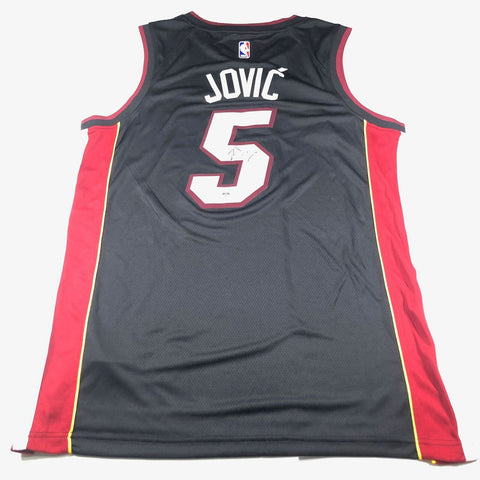 Nikola Jovic Signed Jersey PSA/DNA Miami Heat Autographed