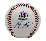 Austin Riley Signed Atlanta Braves Rawlings OML 150th Anniversary Baseball