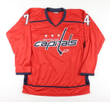John Carlson Signed Capitals Jersey (JSA COA) Washington 1st Round Pick 2008