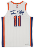 Jalen Brunson Autographed Knicks Authentic Nike City Edition Jersey Fanatics
