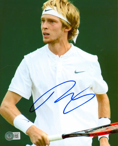 Andrey Rublev Authentic Signed 8x10 Photo Autographed BAS #BH027590
