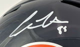 Cole Kmet Signed Bears Full-Size Speed Helmet (Beckett COA) Chicago #1 Pick 2020