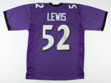 Ray Lewis Signed Ravens Jersey (JSA COA) 13xPro Bowl L.B, / 2xSuper Bowl Champ