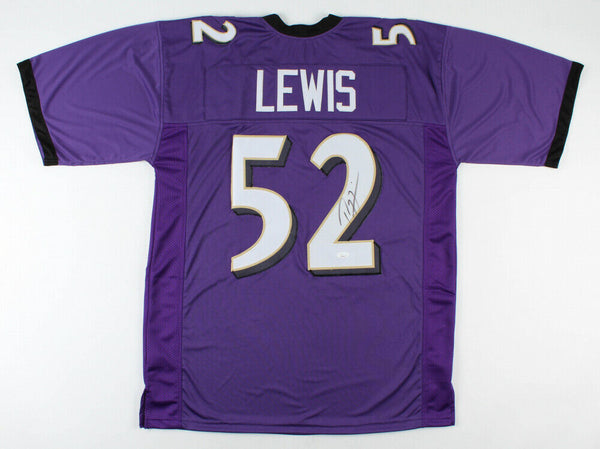 Ray Lewis Signed Ravens Jersey (JSA COA) 13xPro Bowl L.B, / 2xSuper Bowl Champ