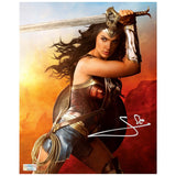 Gal Gadot Autographed 2017 Wonder Woman Warrior Princess 8x10 Photo