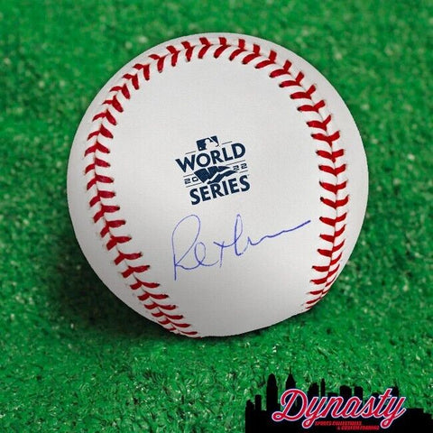 Rob Thomson Philadelphia Phillies Autographed 2022 World Series Baseball JSA PSA