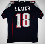 Matthew Slater Signed New England Patriots Jersey (Beckett) 3xSuper Bowl Champ